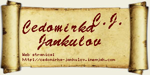 Čedomirka Jankulov vizit kartica